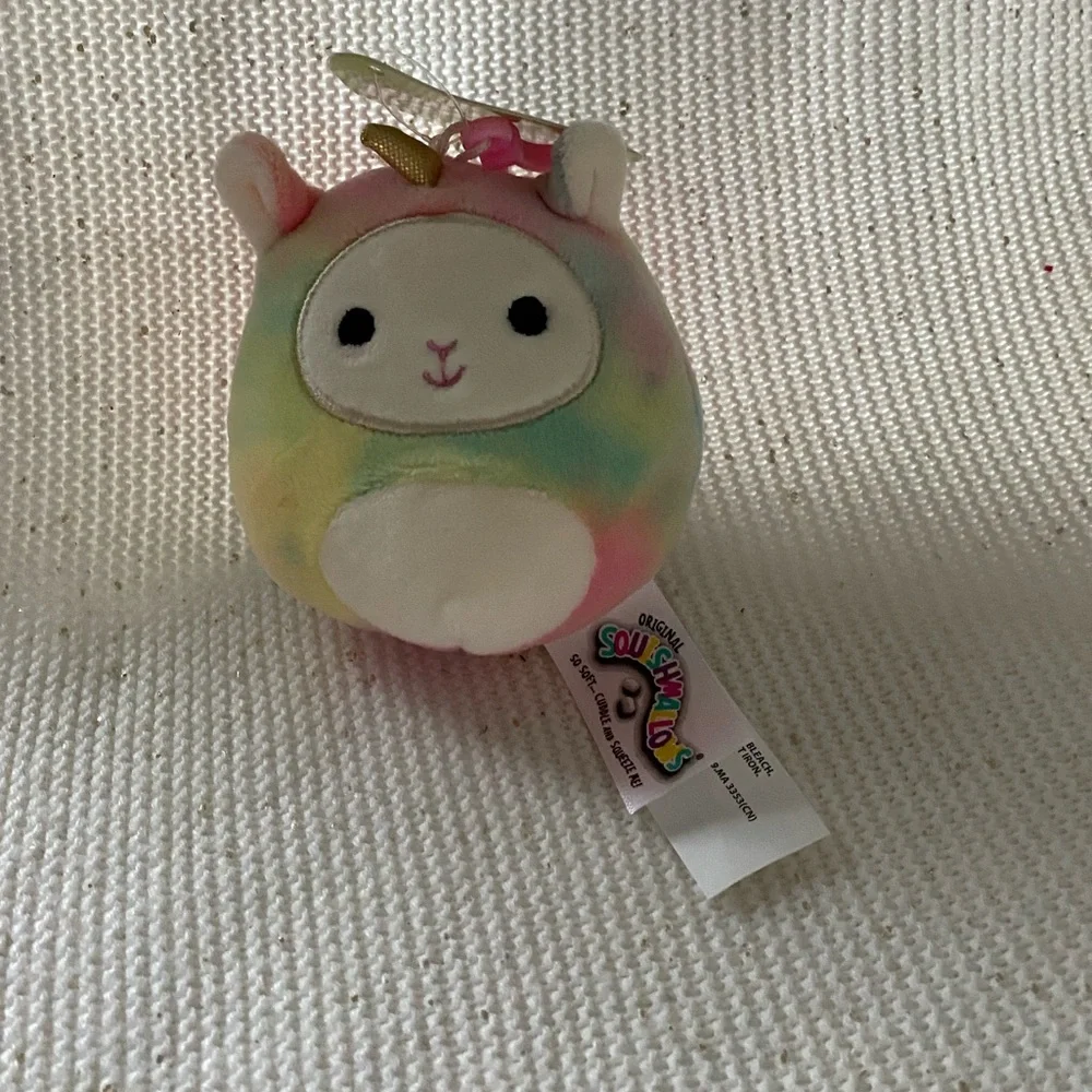Squishmallow clip on plush